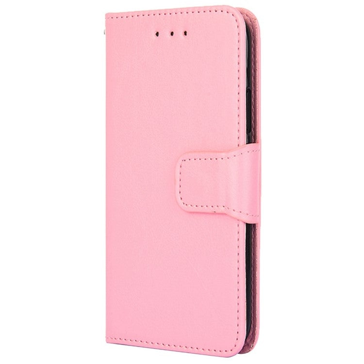 For Honor Magic6 Pro Crystal Texture Leather Phone Case(Pink) - Honor Cases by PMC Jewellery | Online Shopping South Africa | PMC Jewellery | Buy Now Pay Later Mobicred