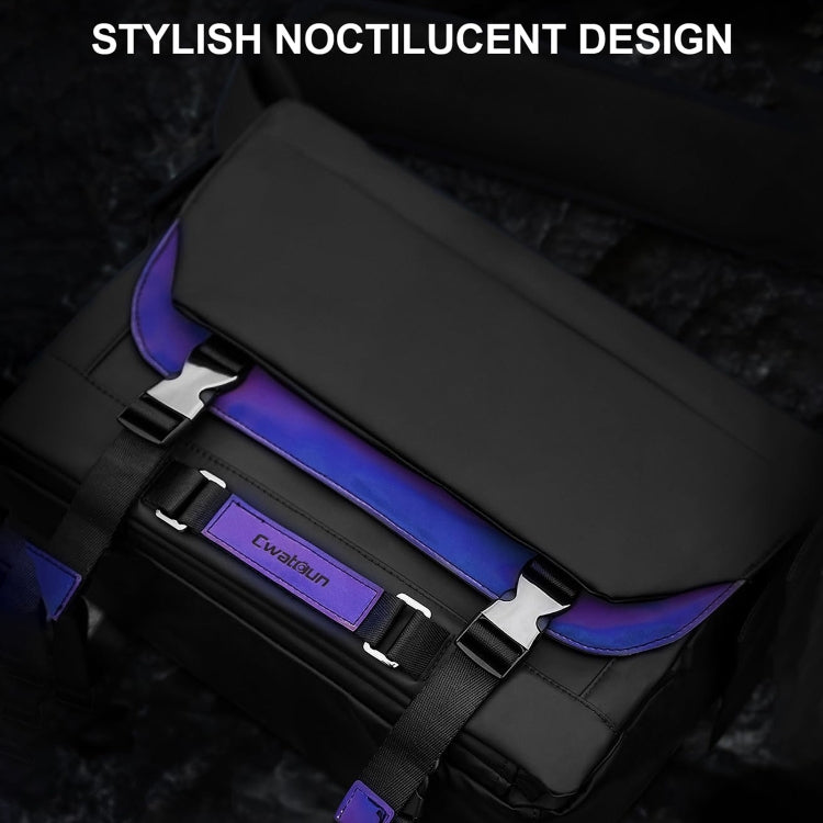 Cwatcun D85 Camera Bag Side Quick Access Camera Messenger Case Waterproof Bag, Size:30 x 15 x 24cm Small(Black) - free shipping - PMC TechLife - Order now!
