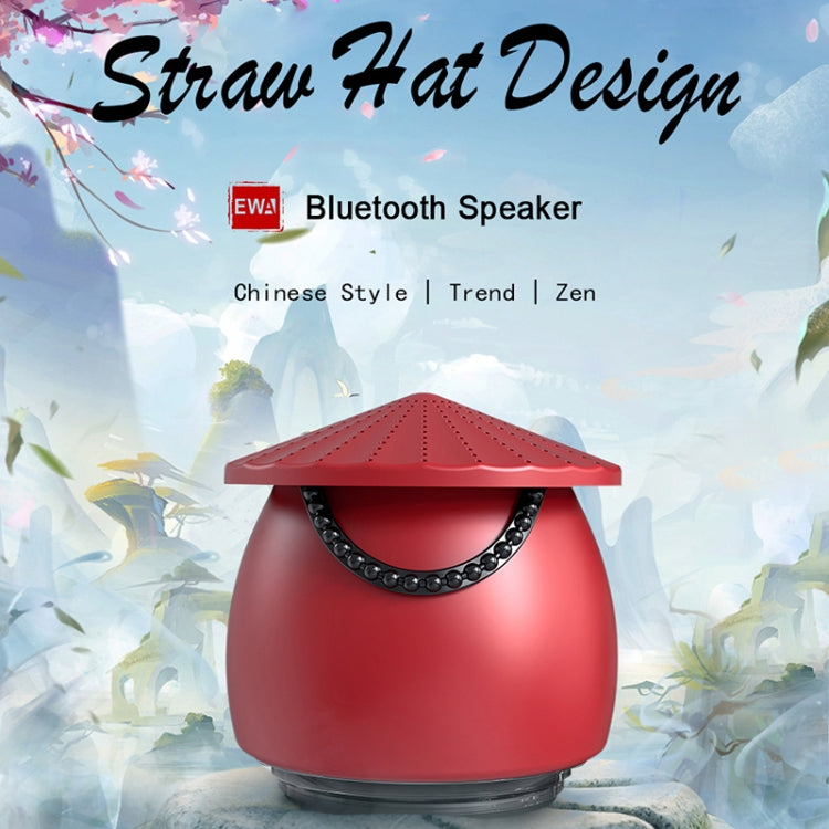 EWA A123 Portable Mini Speaker Chinese Style Bluetooth Speaker(Silver) - Mini Speaker by EWA | Online Shopping South Africa | PMC Jewellery | Buy Now Pay Later Mobicred