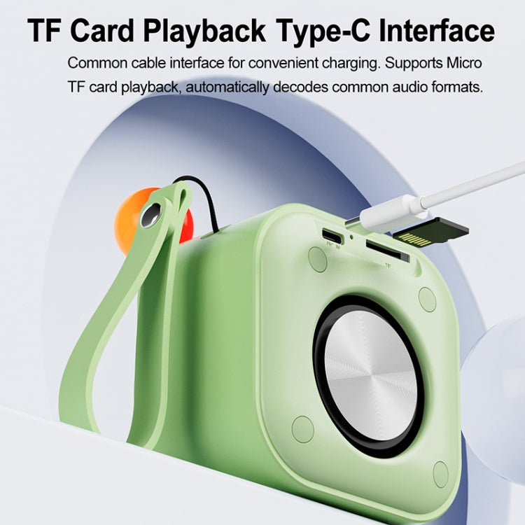 EWA A132 Portable Mini Stereo Wireless Bluetooth Speaker(Brown Green) - free shipping - PMC Jewellery - Order now!