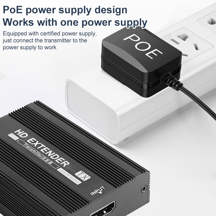 Measy ET1815 HDMI Extender Transmitter and Receiver Converter, Transmission Distance: 150m, Plug:EU - Amplifier by Measy | Online Shopping South Africa | PMC Jewellery | Buy Now Pay Later Mobicred