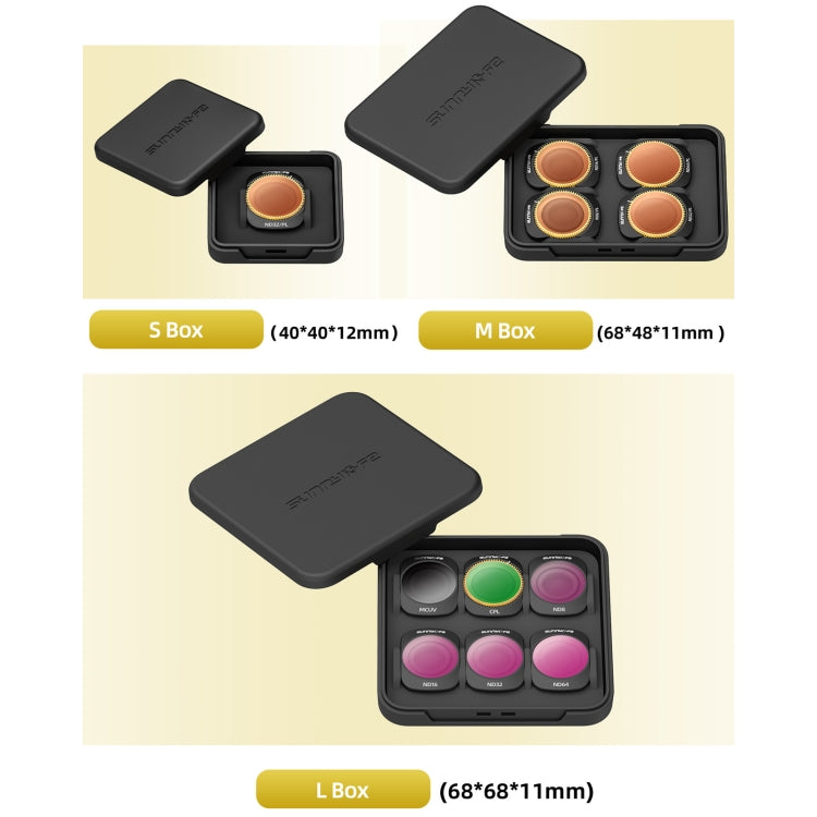 For DJI OSMO Pocket 3 Sunnylife Camera Lens Magnetic Metal Filter, Filter:ND8PL - Lens Accessories by Sunnylife | Online Shopping South Africa | PMC TechLife | Buy Now Pay Later Mobicred