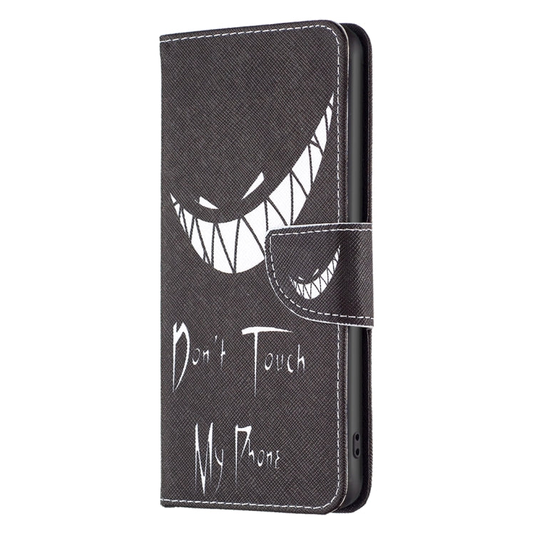 For Tecno Spark 20 Pro Colored Drawing Pattern Leather Phone Case(Smirk) - Tecno Cases by PMC TechLife | Online Shopping South Africa | PMC TechLife | Buy Now Pay Later Mobicred
