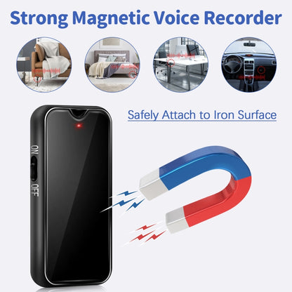 L17 Magnetic Pendant HD Recorder, Capacity:16GB - Recording Pen by PMC Jewellery | Online Shopping South Africa | PMC Jewellery | Buy Now Pay Later Mobicred