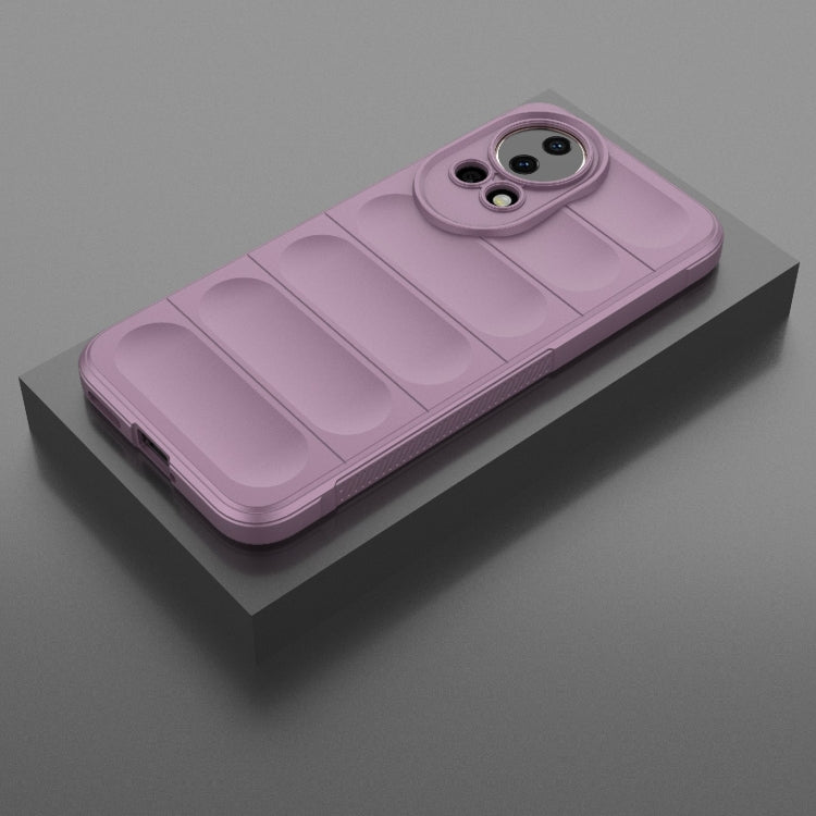For Huawei nova 12 5G Magic Shield TPU + Flannel Phone Case(Purple) - Huawei Cases by PMC TechLife | Online Shopping South Africa | PMC TechLife | Buy Now Pay Later Mobicred