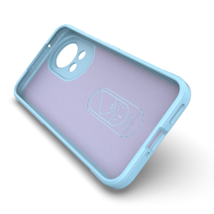 For Huawei nova 12 5G Magic Shield TPU + Flannel Phone Case(Purple) - Huawei Cases by PMC TechLife | Online Shopping South Africa | PMC TechLife | Buy Now Pay Later Mobicred
