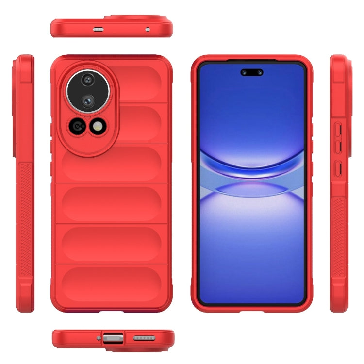 For Huawei nova 12 Ultra / 12 Pro Magic Shield TPU + Flannel Phone Case(Red) - Huawei Cases by PMC Jewellery | Online Shopping South Africa | PMC Jewellery | Buy Now Pay Later Mobicred