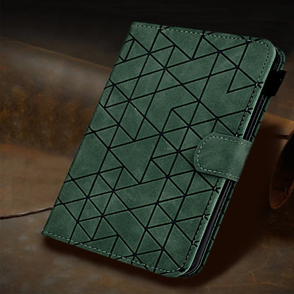 For iPad Pro 11 2024 Rhombus TPU Smart Leather Tablet Case(Green) - iPad Pro 11 2024 Cases by PMC Jewellery | Online Shopping South Africa | PMC Jewellery | Buy Now Pay Later Mobicred