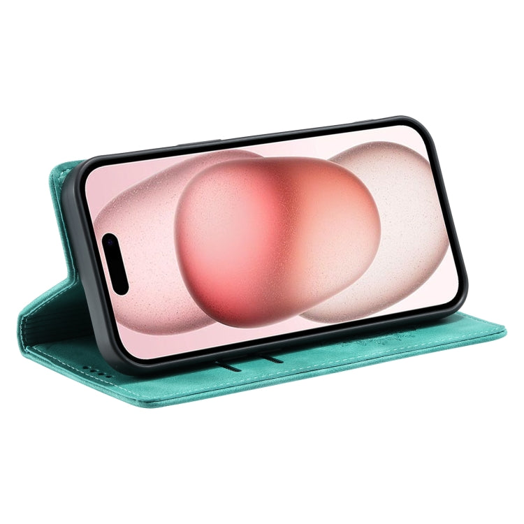 For iPhone 16 Pro Max Totem Embossed Magnetic Leather Phone Case(Green) - free shipping - PMC TechLife - Order now!