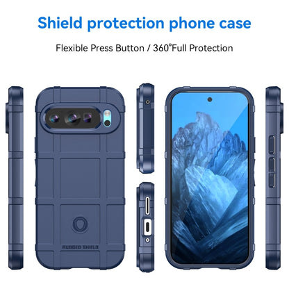 For Google Pixel 9 Full Coverage Shockproof TPU Phone Case(Blue) - Google Cases by PMC Jewellery | Online Shopping South Africa | PMC Jewellery | Buy Now Pay Later Mobicred