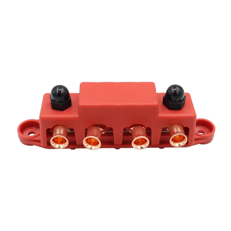 CP-4016 M10+M8 Power Distribution Block Terminal Studs with Terminals(Red) - Booster Cable & Clip by PMC Jewellery | Online Shopping South Africa | PMC Jewellery | Buy Now Pay Later Mobicred