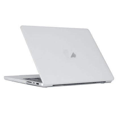 For MacBook Pro 16.2 inch 2024 Laptop Matte Style Protective Case(Transparent) - MacBook Pro Cases by PMC Jewellery | Online Shopping South Africa | PMC Jewellery | Buy Now Pay Later Mobicred