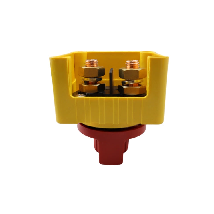 CP-4342 Yacht RV Single-circuit High-current Knob Power-off Switch(Yellow) - free shipping - PMC TechLife - Order now!