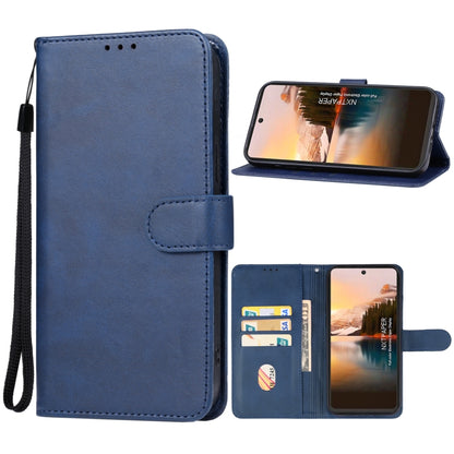 For TCL 50 5G Leather Phone Case(Blue) - More Brand by PMC Jewellery | Online Shopping South Africa | PMC Jewellery | Buy Now Pay Later Mobicred