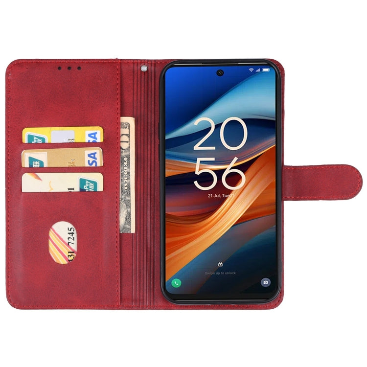 For TCL 50 XL 5G Leather Phone Case(Red) - More Brand by PMC Jewellery | Online Shopping South Africa | PMC Jewellery | Buy Now Pay Later Mobicred