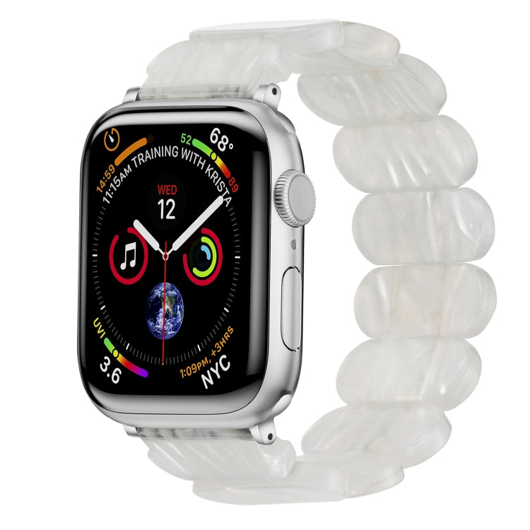 For Apple Watch SE 40mm Stretch Rope Resin Watch Band(Fluorescent Color) - Watch Bands by PMC Jewellery | Online Shopping South Africa | PMC Jewellery