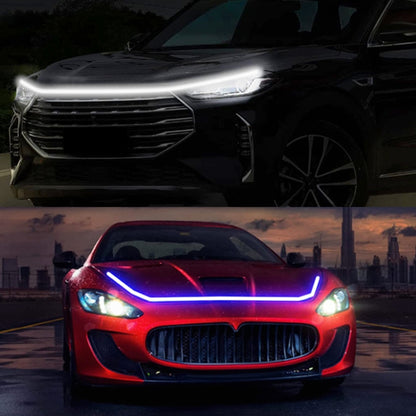 Car Startup Scan Through Hood LED Daytime Running Atmosphere Light, Length:1.2m(Red Light) - Running Lights by PMC Jewellery | Online Shopping South Africa | PMC Jewellery | Buy Now Pay Later Mobicred