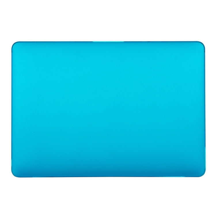 For MacBook Pro 16 inch M3 Max Laptop Matte Style Protective Case(Water Blue) - MacBook Pro Cases by PMC Jewellery | Online Shopping South Africa | PMC Jewellery | Buy Now Pay Later Mobicred