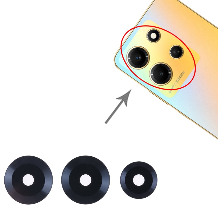 For Infinix Note 30 Vip Back Camera Lens - Camera Parts by PMc TechLife | Online Shopping South Africa | PMc TechLife | Buy Now Pay Later Mobicred