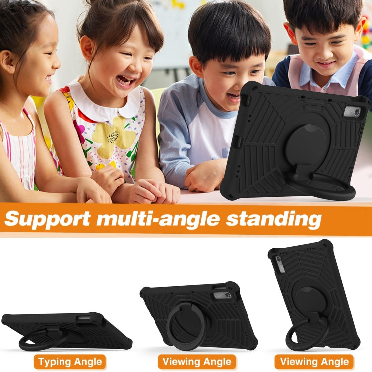 For Lenovo Tab P11 Gen2/P11 Pro/Pad Pro Spider King Silicone Protective Tablet Case(Black) - Lenovo by PMC TechLife | Online Shopping South Africa | PMC TechLife | Buy Now Pay Later Mobicred