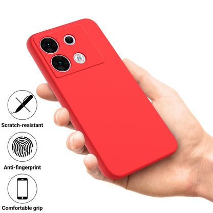 For Infinix Zero 30 5G Solid Color Liquid Silicone Dropproof Full Coverage Protective Case(Red) - Infinix Cases by PMC Jewellery | Online Shopping South Africa | PMC Jewellery | Buy Now Pay Later Mobicred