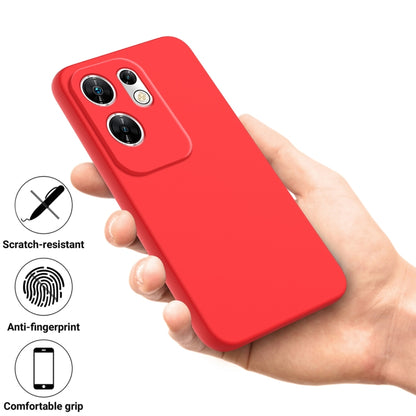 For Infinix Zero 30 4G Solid Color Liquid Silicone Dropproof Full Coverage Protective Case(Red) - Infinix Cases by PMC Jewellery | Online Shopping South Africa | PMC Jewellery | Buy Now Pay Later Mobicred