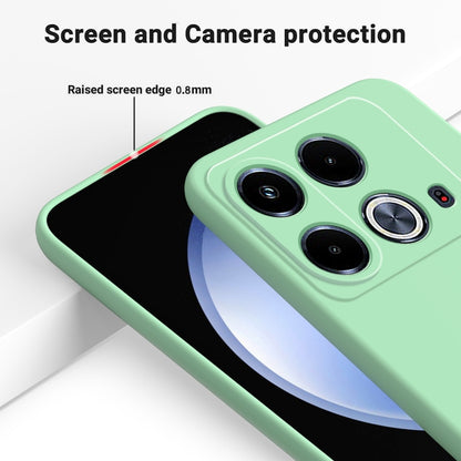 For Infinix Note 40 4G Solid Color Liquid Silicone Dropproof Full Coverage Protective Case(Green) - Infinix Cases by PMC Jewellery | Online Shopping South Africa | PMC Jewellery | Buy Now Pay Later Mobicred