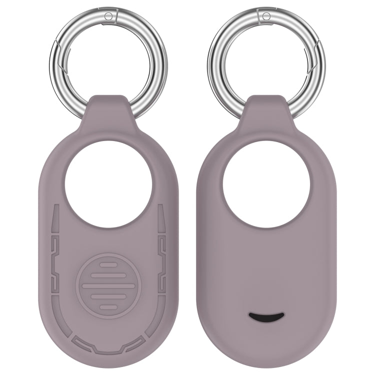 For Samsung Galaxy SmartTag 2 Location Tracker Portable Silicone Protective Case(Purple) - SmartTag Accessories by PMC TechLife | Online Shopping South Africa | PMC TechLife