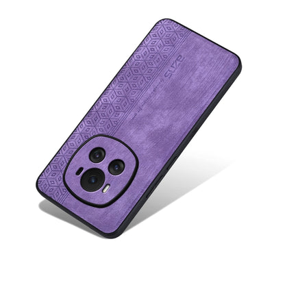 For Honor Magic6 AZNS 3D Embossed Skin Feel Phone Case(Purple) - Honor Cases by AZNS | Online Shopping South Africa | PMC Jewellery | Buy Now Pay Later Mobicred