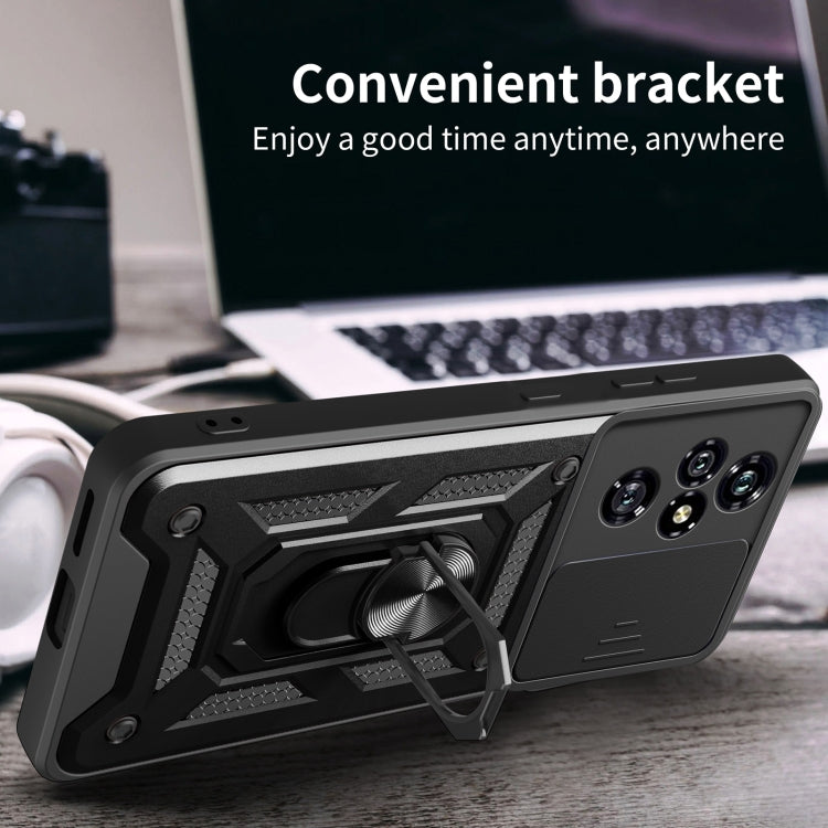 For Honor 200 Pro Sliding Camera Cover Design TPU+PC Phone Case(Rose Gold) - free shipping - PMC TechLife - Order now!