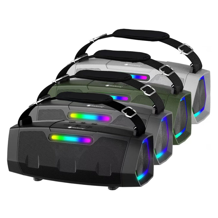 NewRixing NR2033 Portable TWS Wireless Bluetooth Speaker(Black) - free shipping - PMC Jewellery - Order now!