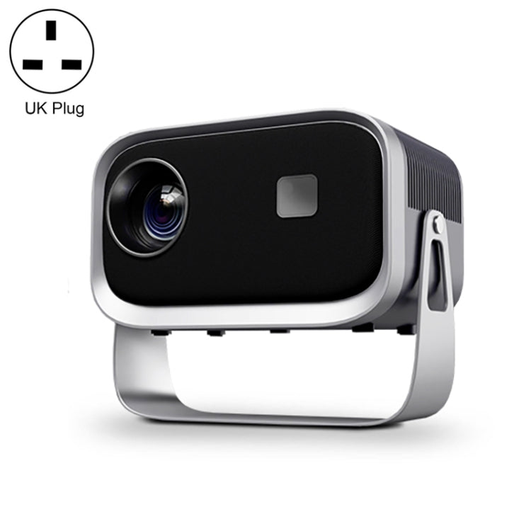 A003 150 Lumens 1280x720P 360 Degree Rotating LED Mini Same Screen Projector, Specification:UK Plug - LED Projector by PMC Jewellery | Online Shopping South Africa | PMC Jewellery | Buy Now Pay Later Mobicred