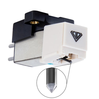 MM Special Semi-drill Cone Moving Magnetic Cartridge - Turntables Converter by PMC Jewellery | Online Shopping South Africa | PMC Jewellery | Buy Now Pay Later Mobicred