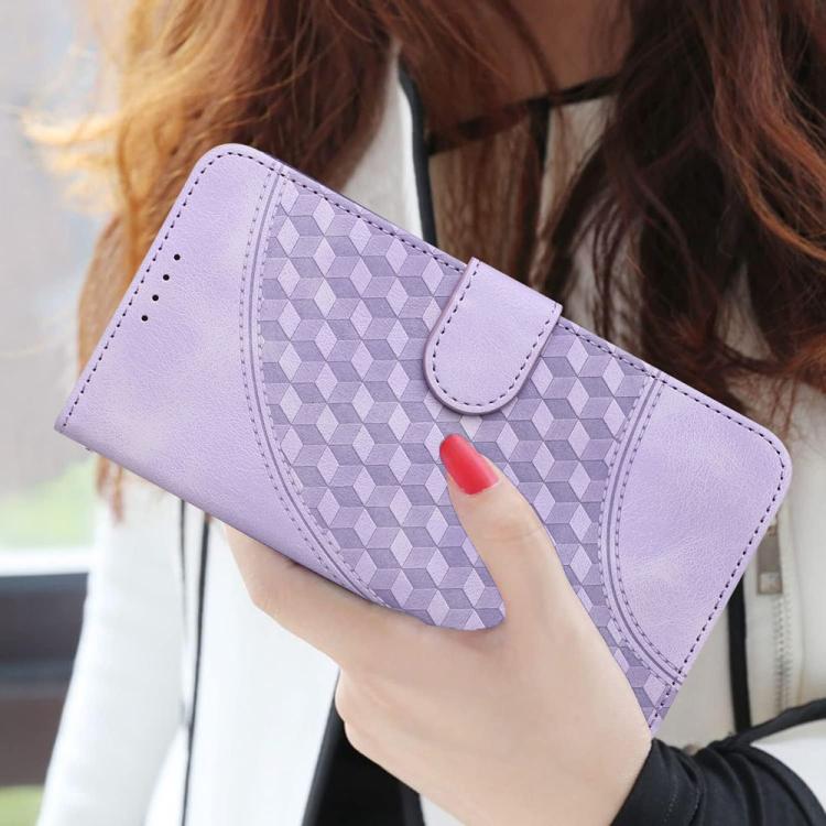 For iPhone 17 YX0060 Elephant Head Embossed Phone Leather Case with Lanyard(Light Purple) - free shipping - PMc TechLife - Order now!