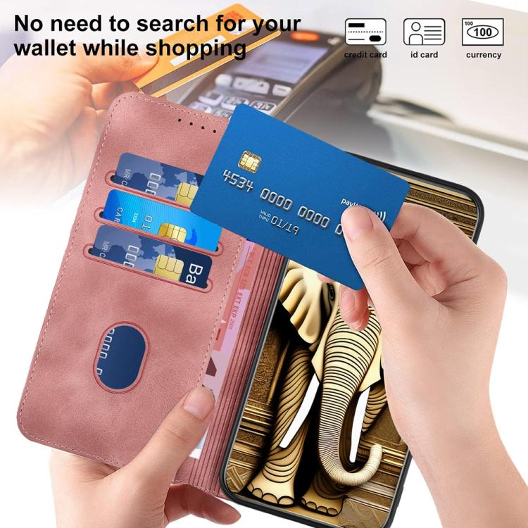 For iPhone 17 Pro YX0060 Elephant Head Embossed Phone Leather Case with Lanyard(Pink) - free shipping - PMc TechLife - Order now!