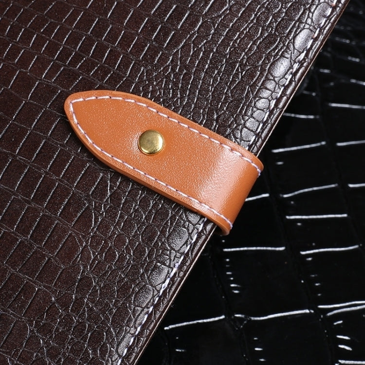 For Nothing Phone 2 idewei Crocodile Texture Leather Phone Case(Black) - Nothing Cases by idewei | Online Shopping South Africa | PMC Jewellery | Buy Now Pay Later Mobicred