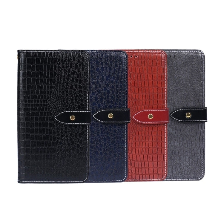 For Nothing Phone 2 idewei Crocodile Texture Leather Phone Case(Black) - Nothing Cases by idewei | Online Shopping South Africa | PMC Jewellery | Buy Now Pay Later Mobicred