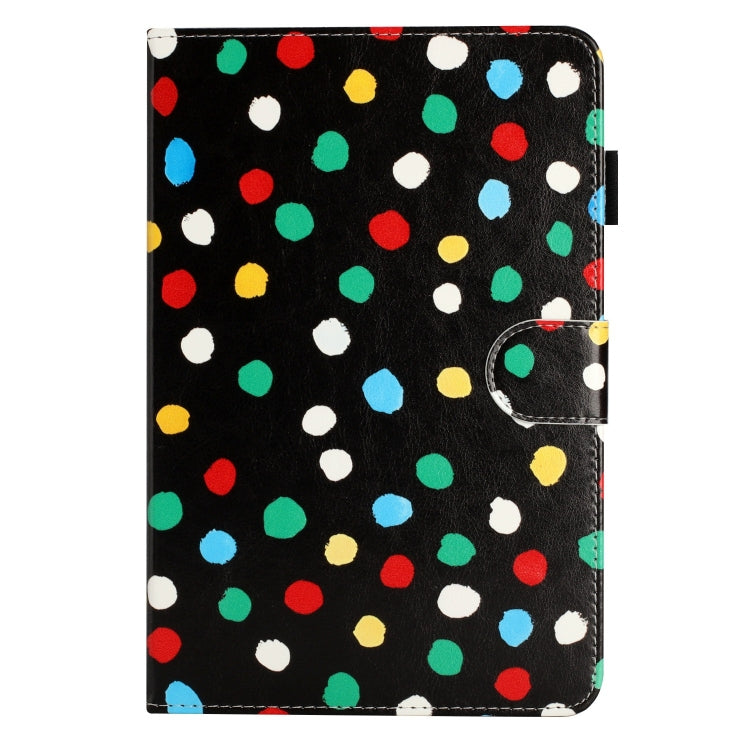 10 inch Dot Pattern Leather Tablet Case(Black Colorful Dot) - free shipping - PMC TechLife - Order now!