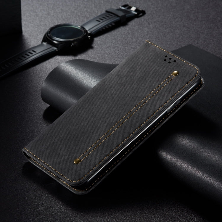 For Motorola Moto G24 Power Denim Texture Flip Leather Phone Case(Black) - free shipping - PMC TechLife - Order now!