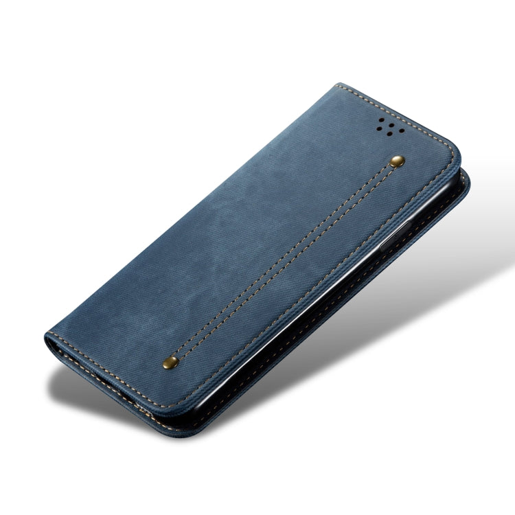 For Motorola Moto G35 Denim Texture Flip Leather Phone Case(Blue) - free shipping - PMC TechLife - Order now!