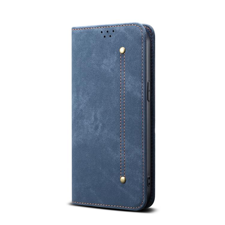 For Motorola Edge 60 Pro Denim Texture Flip Leather Phone Case(Blue) - free shipping - PMC TechLife - Order now!