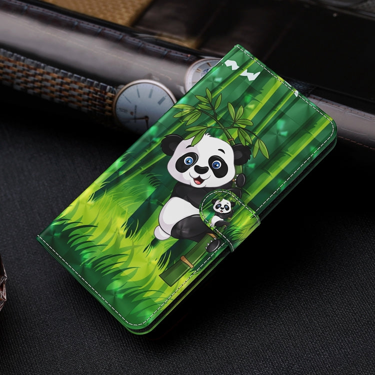 For Xiaomi Redmi Note 13 Pro 5G 3D Painting Pattern Flip Leather Phone Case(Bamboo Panda) - Note 13 Pro Cases by PMC Jewellery | Online Shopping South Africa | PMC Jewellery | Buy Now Pay Later Mobicred