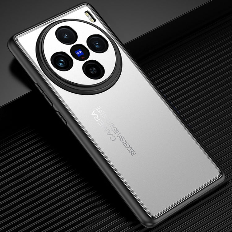 For vivo X100 Frosted Metal Phone Case(Silver) - vivo Cases by imak | Online Shopping South Africa | PMC TechLife | Buy Now Pay Later Mobicred