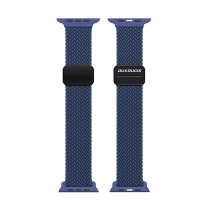 For Apple Watch Series 4 44mm DUX DUCIS Mixture Pro Series Magnetic Buckle Nylon Braid Watch Band(Rainbow) - Watch Bands by DUX DUCIS | Online Shopping South Africa | PMC Jewellery | Buy Now Pay Later Mobicred