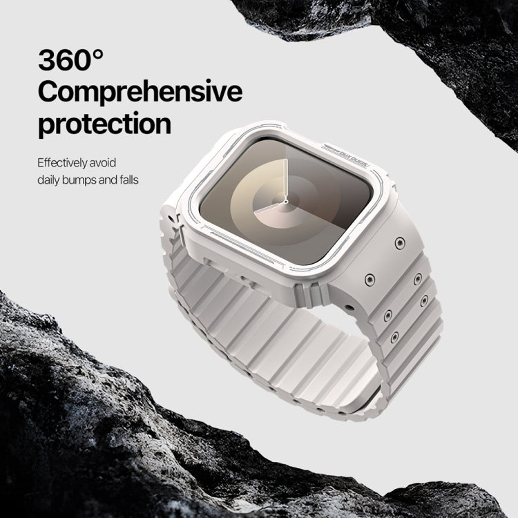 For Apple Watch Series 8 41mm DUX DUCIS OA Series Integrated Magnetic Watch Band(Starlight) - Watch Bands by DUX DUCIS | Online Shopping South Africa | PMC Jewellery | Buy Now Pay Later Mobicred