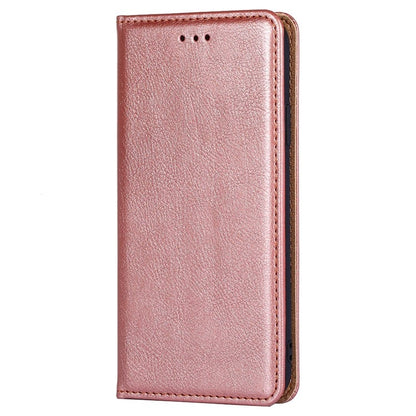 For Huawei Pura 70 Gloss Oil Solid Color Magnetic Leather Phone Case(Rose Gold) - Huawei Cases by PMC Jewellery | Online Shopping South Africa | PMC Jewellery | Buy Now Pay Later Mobicred