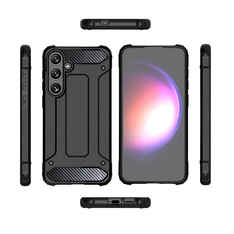 For Samsung Galaxy S24 5G Magic Armor TPU + PC Phone Case(Red) - Galaxy S24 5G Cases by PMC TechLife | Online Shopping South Africa | PMC TechLife