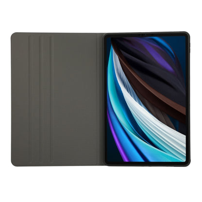 For Lenovo Tab M11 / Xiaoxin Pad 11 2024 Voltage Elastic Texture Flip Tablet Leather Case(Dark Blue) - Lenovo by PMC Jewellery | Online Shopping South Africa | PMC Jewellery | Buy Now Pay Later Mobicred