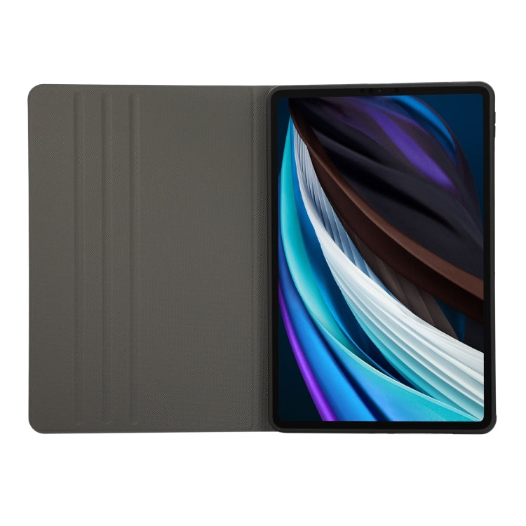 For Lenovo Tab M11 / Xiaoxin Pad 11 2024 Voltage Elastic Texture Flip Tablet Leather Case(Black) - Lenovo by PMC Jewellery | Online Shopping South Africa | PMC Jewellery | Buy Now Pay Later Mobicred