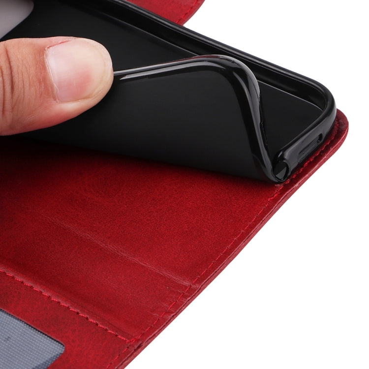 For Google Pixel 9 Pro Classic Calf Texture Flip Leather Phone Case(Red) - Google Cases by PMC TechLife | Online Shopping South Africa | PMC TechLife | Buy Now Pay Later Mobicred